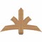 Ekena Millwork Davenport Timber Gable Bracket, Western Red Cedar, 48"W x 28"H x 5 1/2"D x 5 1/2"F, 14/12 Pitch GBW048X28X0606DAV00SWR - alternate 1